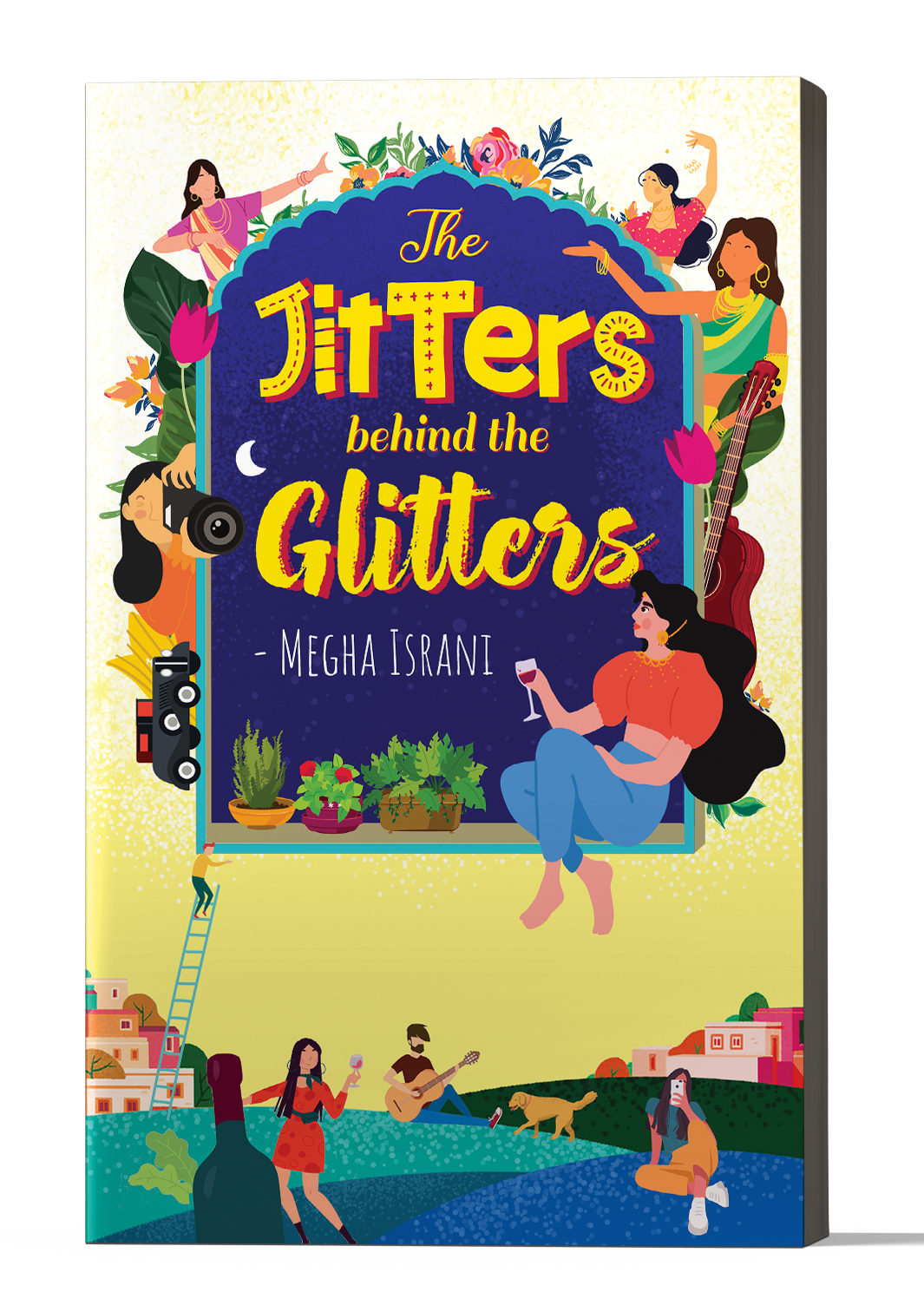 Book cover: The Jitters behind the Glitters